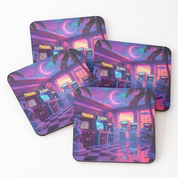 Item preview, Synthwave Aesthetic Illustration designed and sold by nomiraclehere.