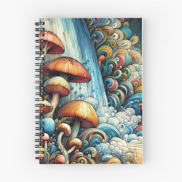 Item preview, Mushroom Waterfall!! designed and sold by DEKA777.