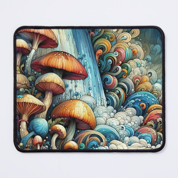 Item preview, Mushroom Waterfall!! designed and sold by DEKA777.