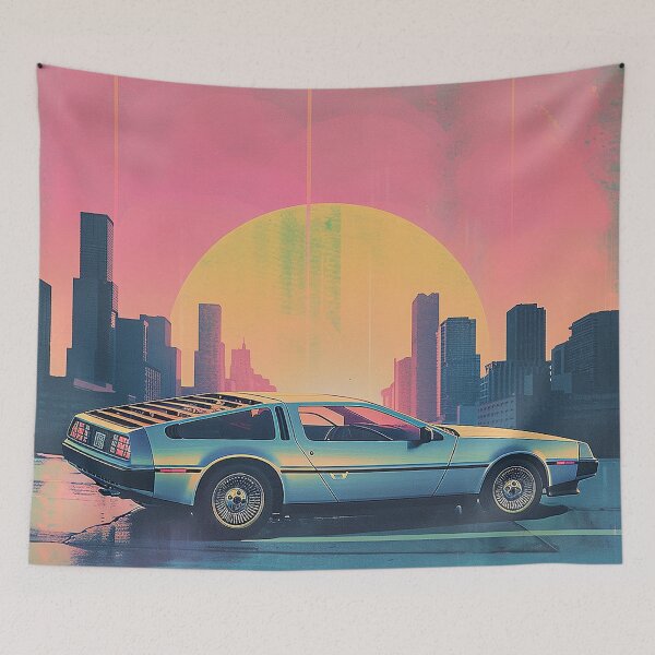 Item preview, Synthwave Aesthetic Illustration designed and sold by nomiraclehere.