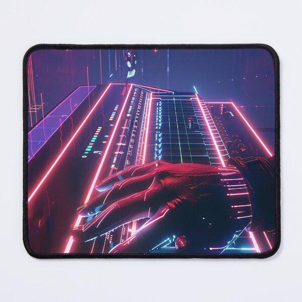 Item preview, Synthwave Aesthetic Illustration designed and sold by nomiraclehere.
