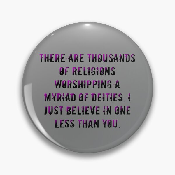 Item preview, There Are Thousands Of Religions Purple designed and sold by MBuckenmeyer.