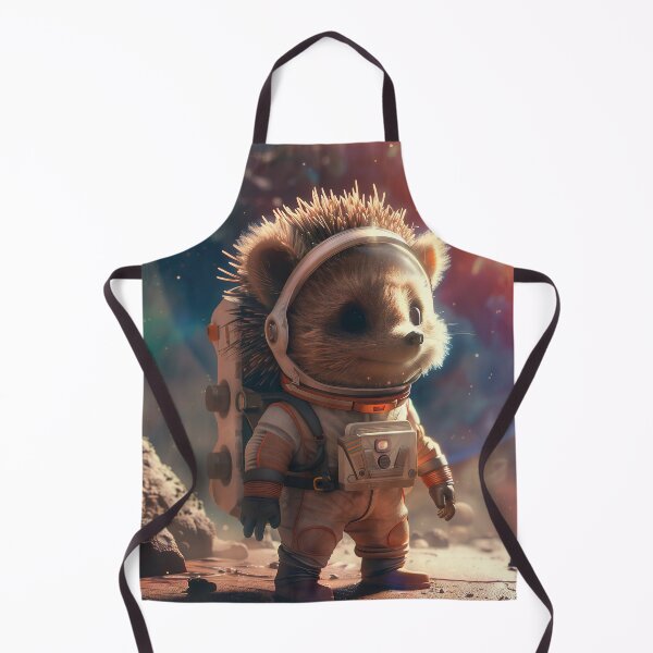 Item preview, Cute Hedgehog Astronaut in Space Suit Exploring Foreign Planet designed and sold by Mullet Monkey.