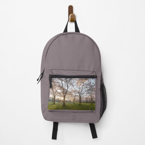 Item preview, Blossoming Dawn - Sunrise Over Cherry Blossom Splendor designed and sold by InbalTurShalom.