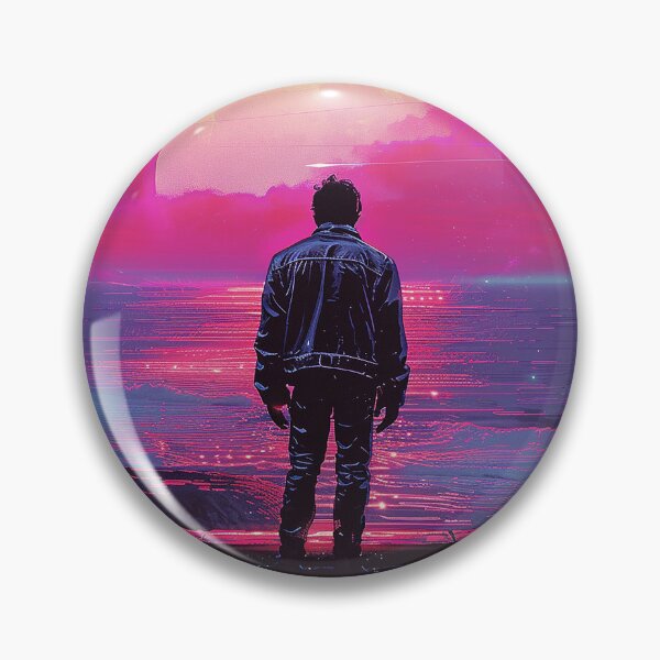 Item preview, Synthwave Aesthetic Illustration designed and sold by nomiraclehere.