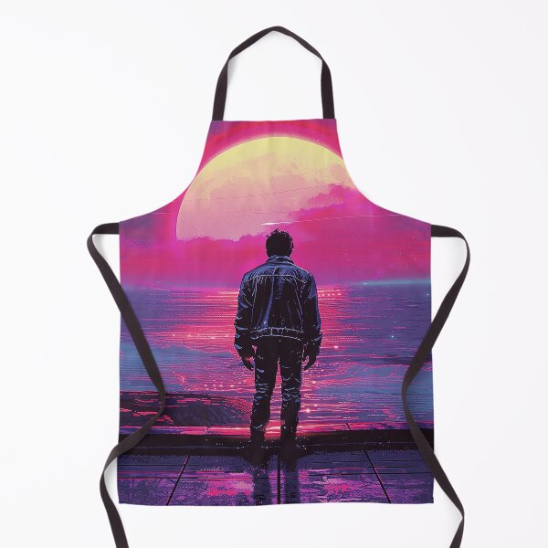 Item preview, Synthwave Aesthetic Illustration designed and sold by nomiraclehere.
