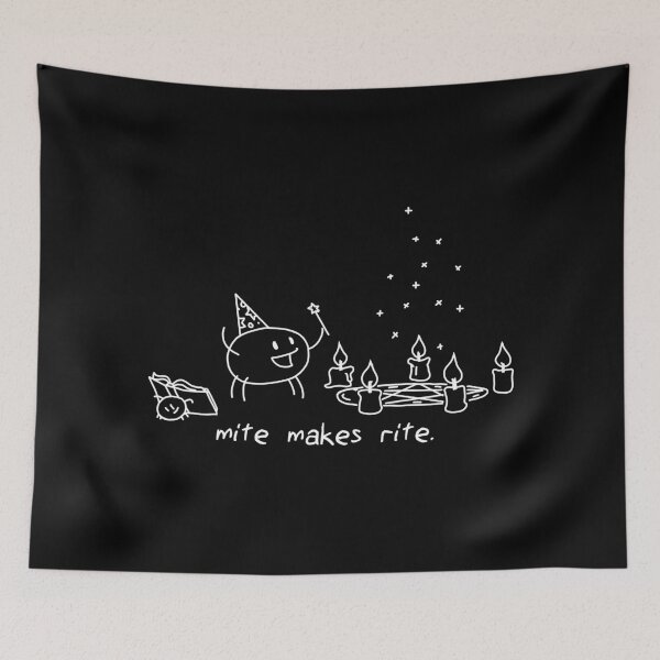 Item preview, mite makes rite designed and sold by Tailsteak.