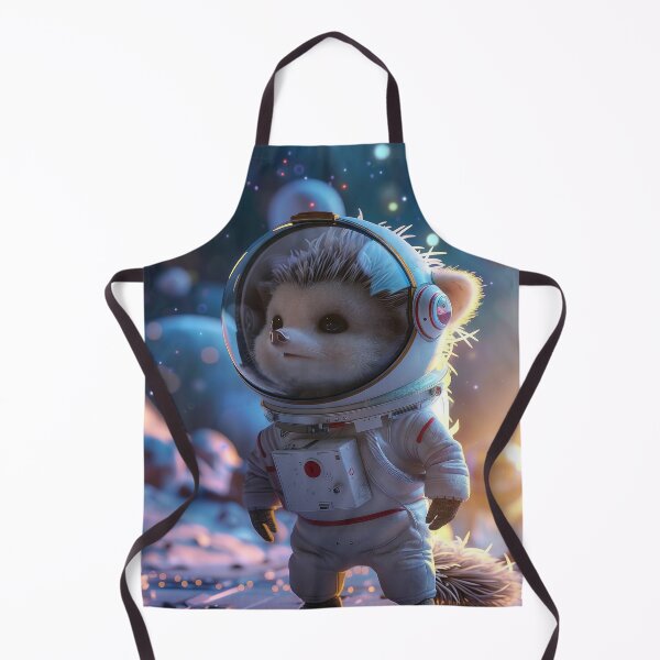 Item preview, Curious Hedgehog Explorer on Forein Planet in Outer Space designed and sold by Mullet Monkey.
