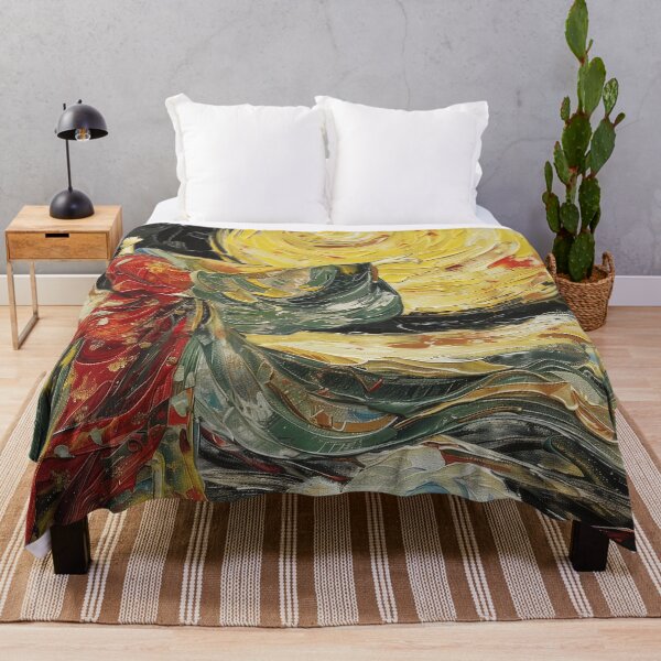 Item preview, Amaterasu | Painting in the style of Vincent van Gogh designed and sold by ComicsFactory.