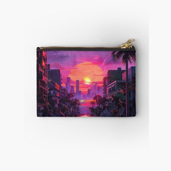 Item preview, Synthwave Aesthetic Illustration designed and sold by nomiraclehere.