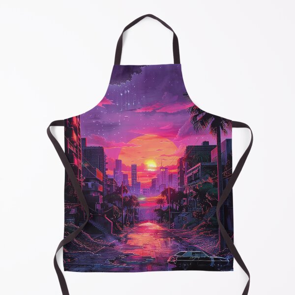 Item preview, Synthwave Aesthetic Illustration designed and sold by nomiraclehere.