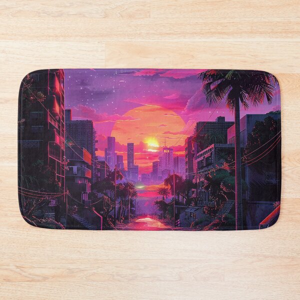 Item preview, Synthwave Aesthetic Illustration designed and sold by nomiraclehere.