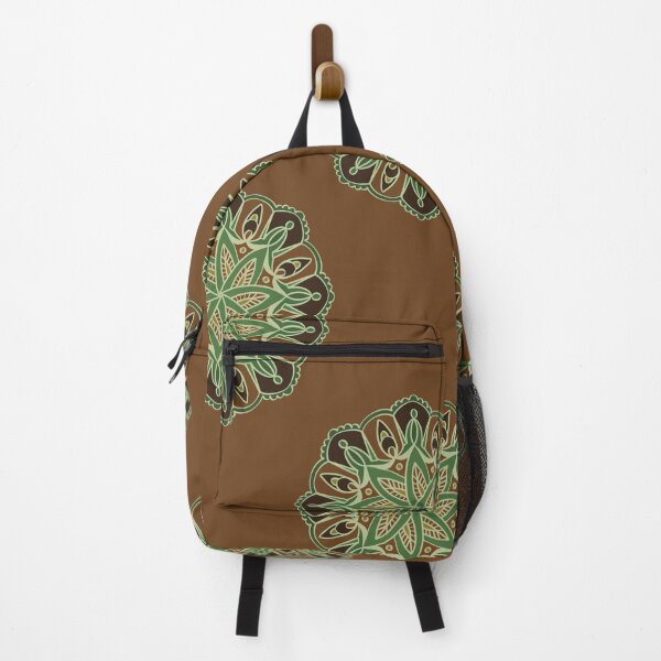 Item preview, Indian mandala pattern brown designed and sold by Karin Schön.