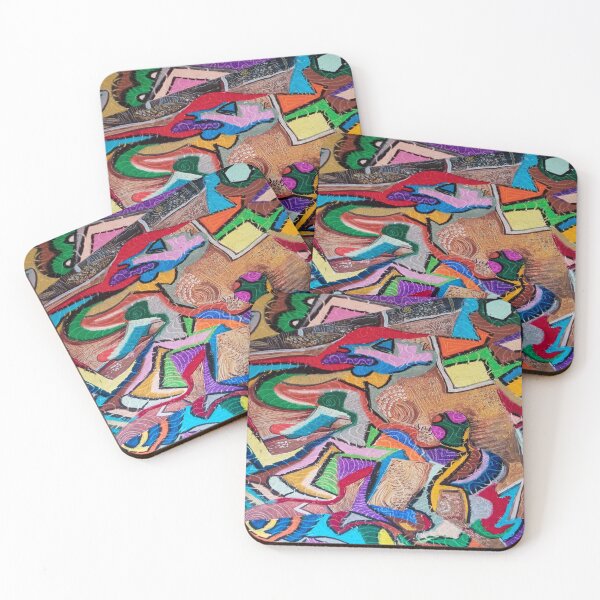 Item preview, Zig Zag Rainbow Colored Maze By Mareshah Yisrael designed and sold by Mareshah Yisrael.