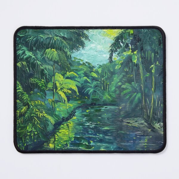 Item preview, Amazon Rainforest | Painting in the style of Vincent van Gogh designed and sold by ComicsFactory.