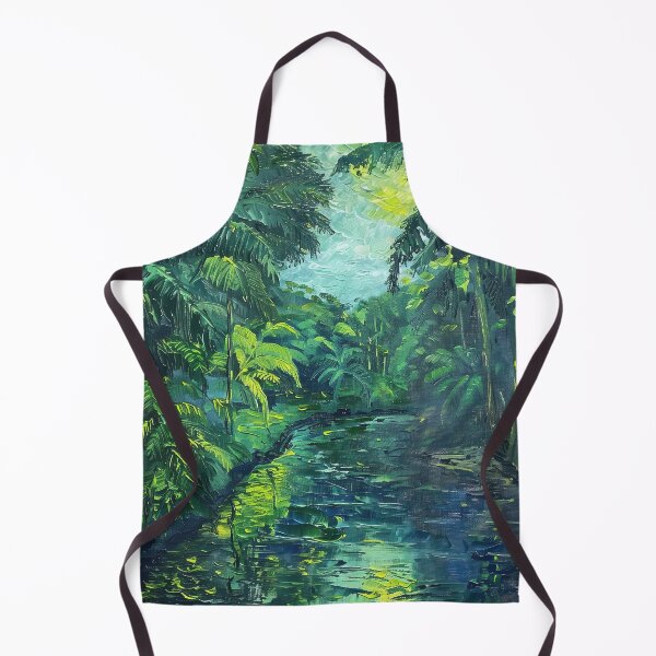 Item preview, Amazon Rainforest | Painting in the style of Vincent van Gogh designed and sold by ComicsFactory.