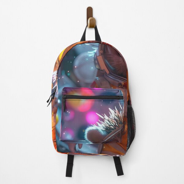 Item preview, Cute Curious Hedghog Exploring Space Station designed and sold by Mullet Monkey.