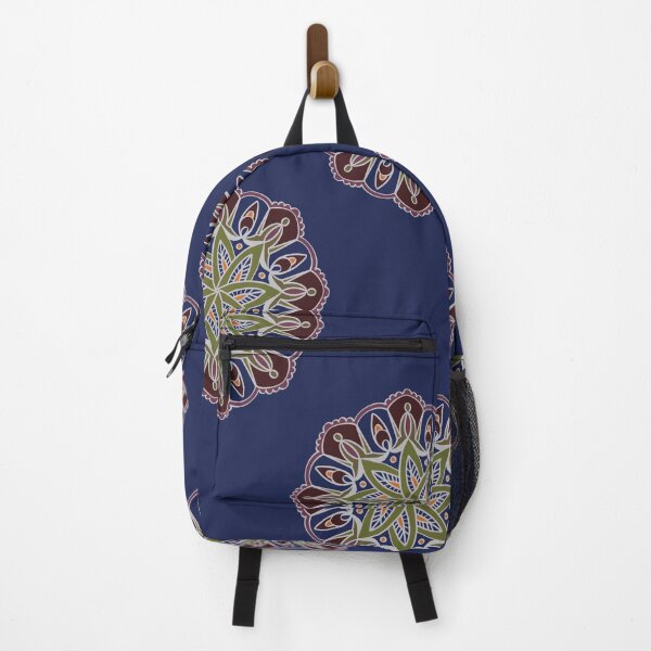Item preview, Indian mandala pattern blue designed and sold by Karin Schön.