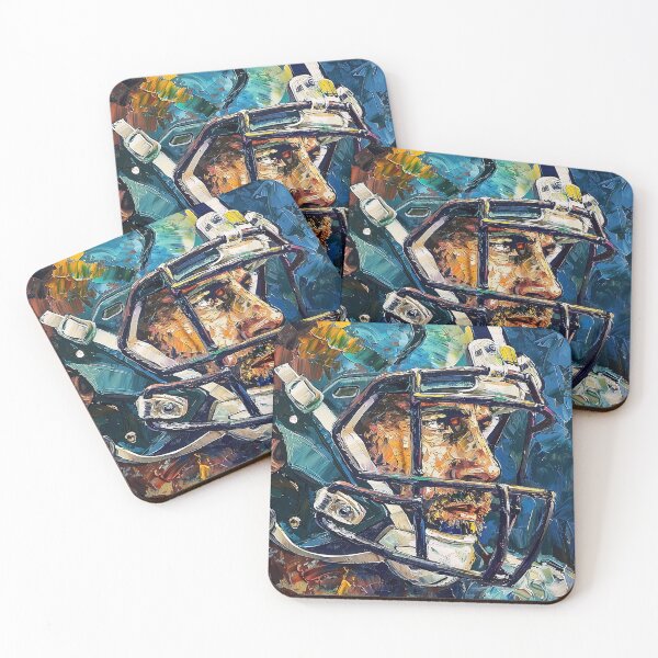 Item preview, American football player | Painting in the style of Vincent van Gogh designed and sold by ComicsFactory.