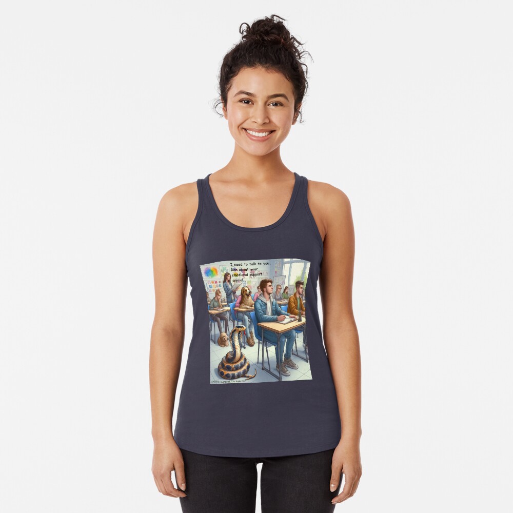 Item preview, Racerback Tank Top designed and sold by ltcartoons.