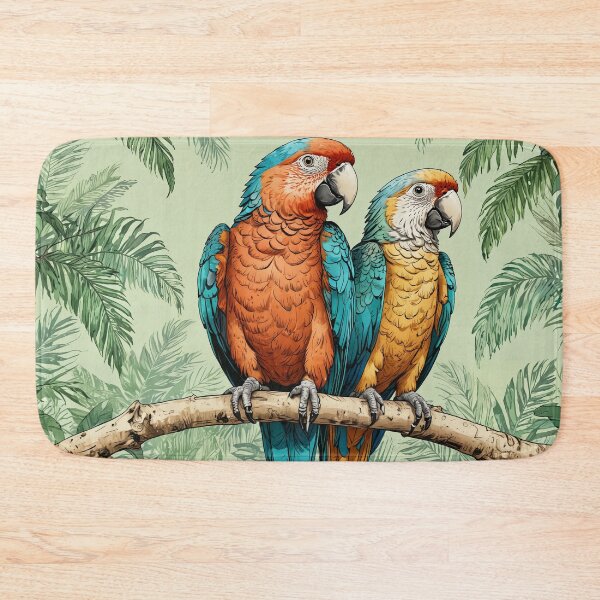 Item preview, Two parrots - curious designed and sold by PragmaticP.