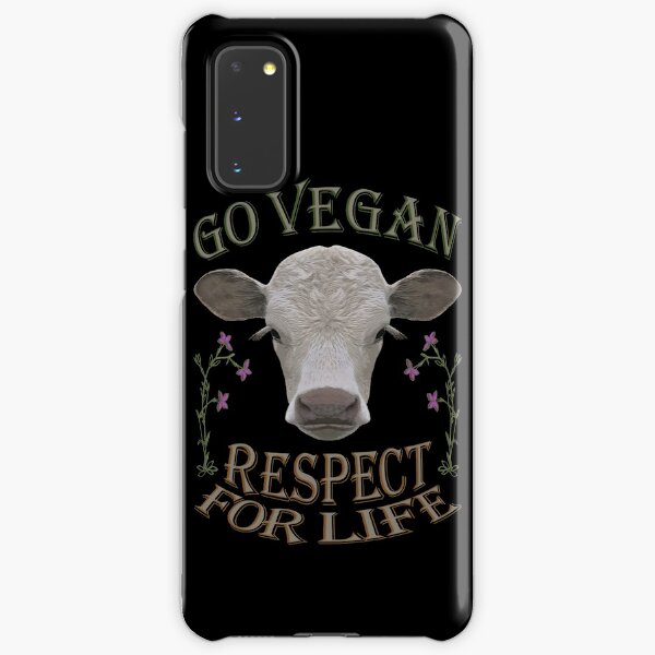 GO VEGAN - RESPECT FOR LIFE Samsung Galaxy Snap Case