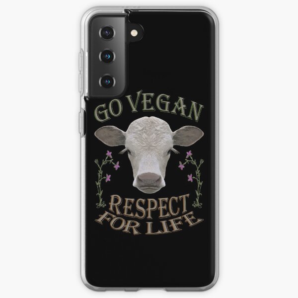 GO VEGAN - RESPECT FOR LIFE Samsung Galaxy Soft Case
