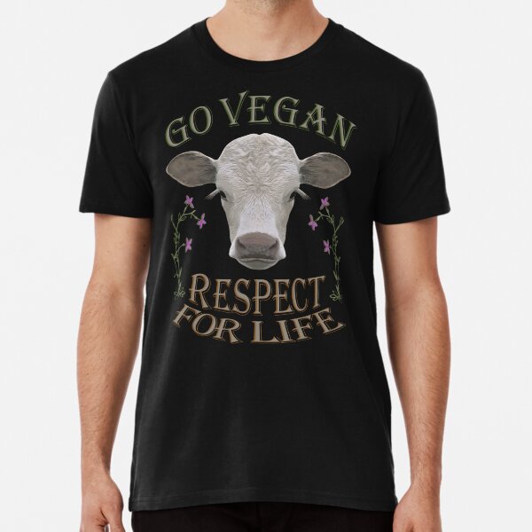 GO VEGAN - RESPECT FOR LIFE Premium T-Shirt