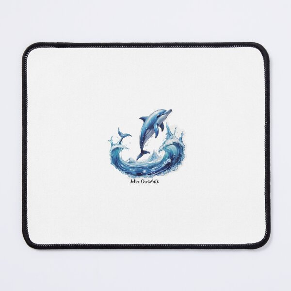 Item preview, Dolphin Jumping Out Of The Water designed and sold by JohnChocolate.