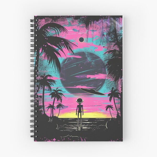 Item preview, Synthwave Aesthetic Illustration designed and sold by nomiraclehere.