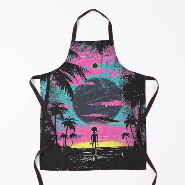 Item preview, Synthwave Aesthetic Illustration designed and sold by nomiraclehere.