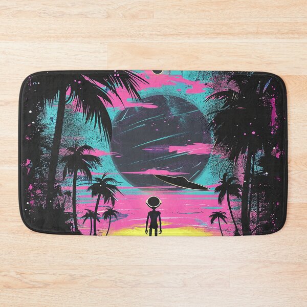 Item preview, Synthwave Aesthetic Illustration designed and sold by nomiraclehere.