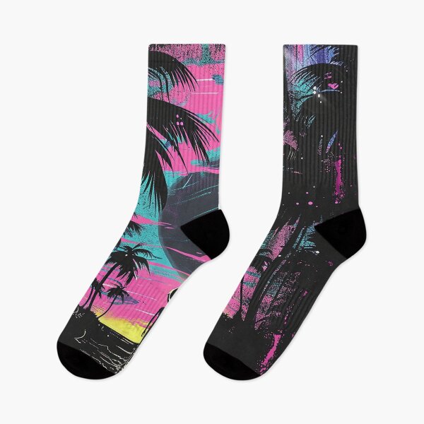 Item preview, Synthwave Aesthetic Illustration designed and sold by nomiraclehere.