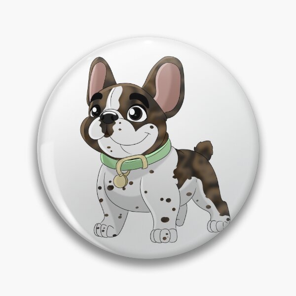 Aperçu de l'œuvre Bouledogue français (pied bringé) créée et vendue par mrixondraws.