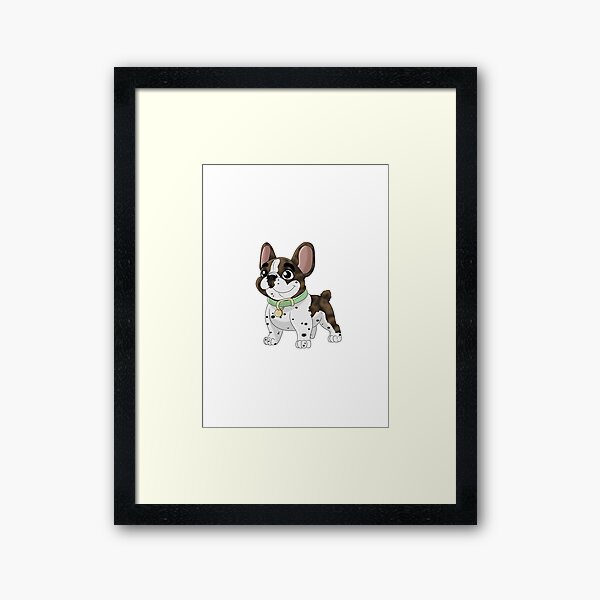 Item preview, French Bulldog (Brindle Pied)  designed and sold by mrixondraws.
