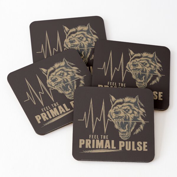 Item preview, Feel the primal pulse designed and sold by HOMEDESIGNPRINT.