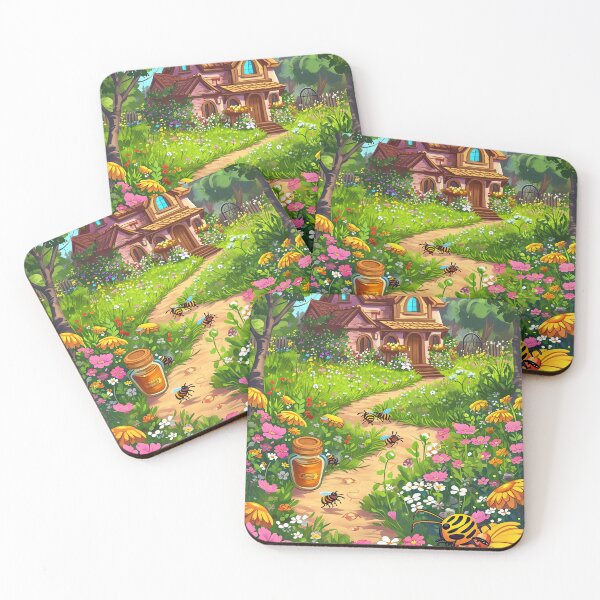 Item preview, Bzzzy Bee Garden designed and sold by cute-animals99.