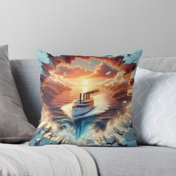 Item preview, Barco 3D bajando por la cascada. designed and sold by TheOrderedBox.