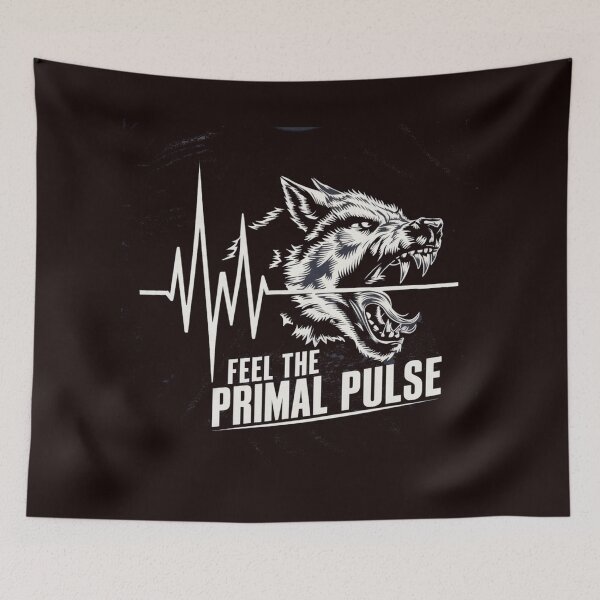 Item preview,  Feel the primal pulse designed and sold by HOMEDESIGNPRINT.