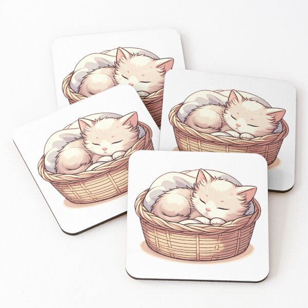 Item preview, Cute Sleeping Kitten designed and sold by Platinumpalette.