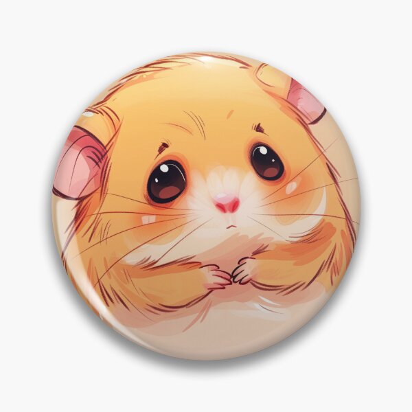 Item preview, Chubby Cheeks Sad Hamster designed and sold by Mine Strone.