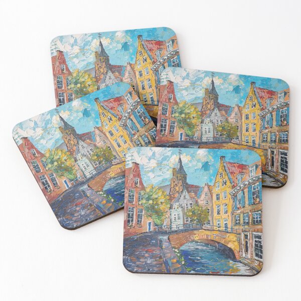Item preview,  Amersfoort | Painting in the style of Vincent van Gogh designed and sold by ComicsFactory.
