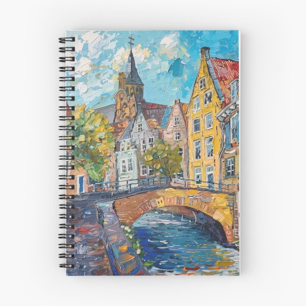 Item preview,  Amersfoort | Painting in the style of Vincent van Gogh designed and sold by ComicsFactory.