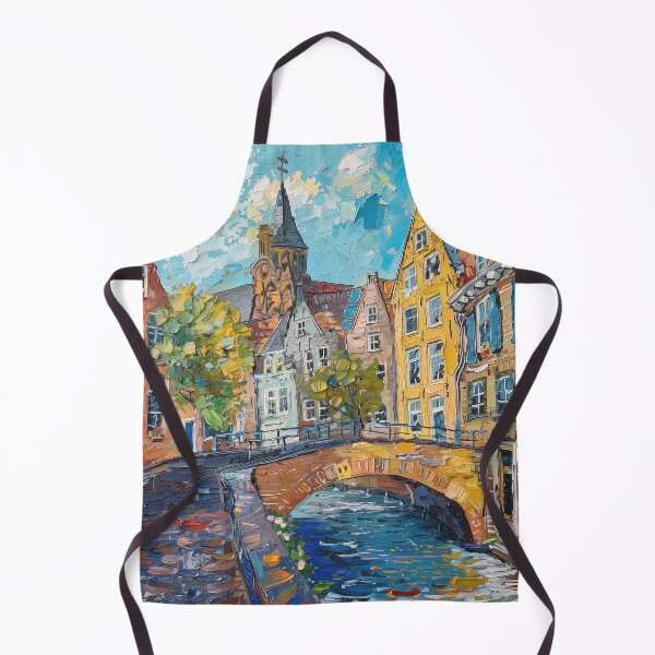 Item preview, Amersfoort | Painting in the style of Vincent van Gogh designed and sold by ComicsFactory.