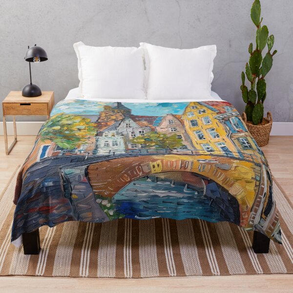 Item preview,  Amersfoort | Painting in the style of Vincent van Gogh designed and sold by ComicsFactory.