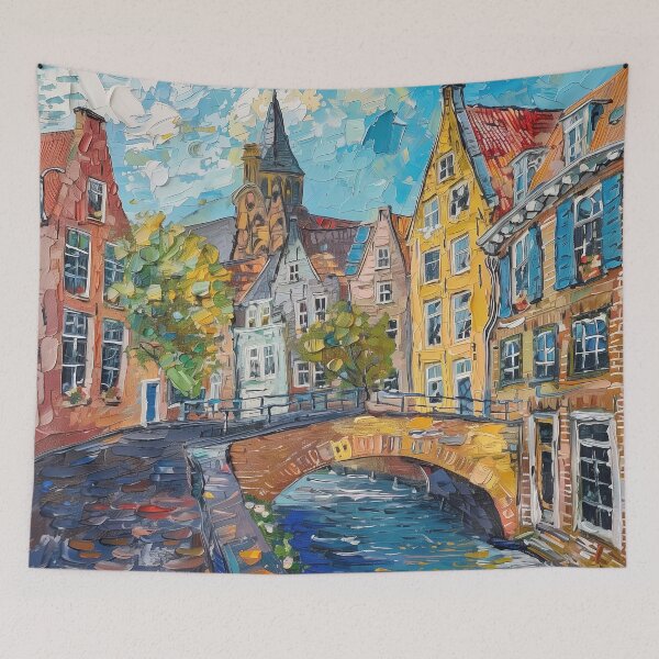 Item preview,  Amersfoort | Painting in the style of Vincent van Gogh designed and sold by ComicsFactory.