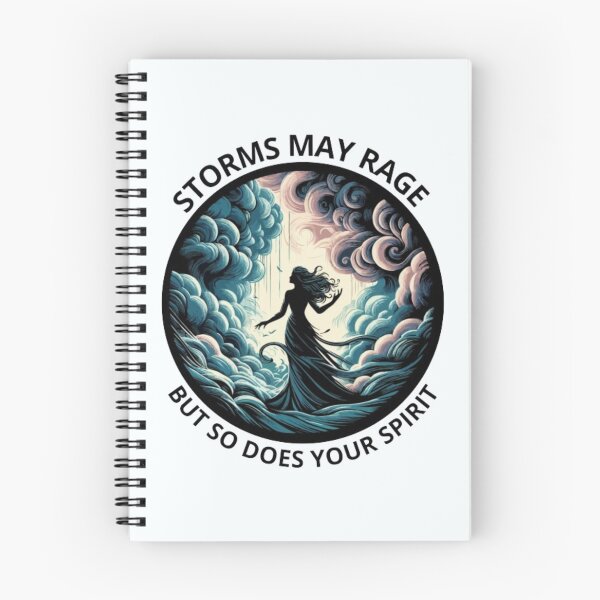 Item preview, Storms May Rage But So Does Your Spirit designed and sold by printmala.