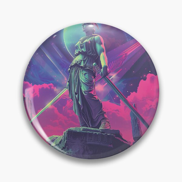 Item preview, Synthwave Aesthetic Illustration designed and sold by nomiraclehere.