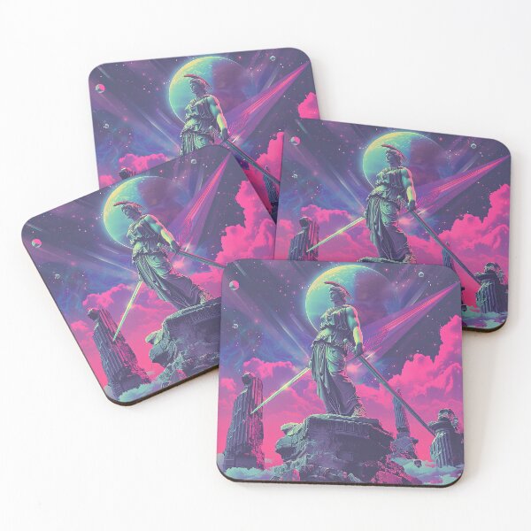 Item preview, Synthwave Aesthetic Illustration designed and sold by nomiraclehere.