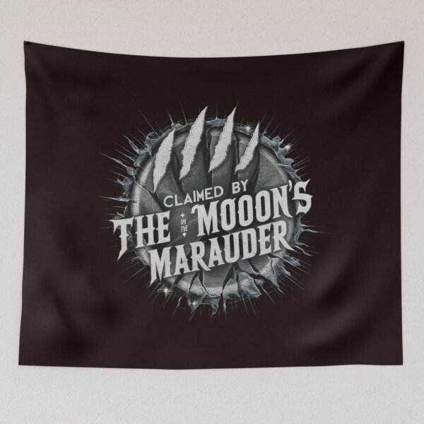 Item preview, Claimed by the moon's marauder designed and sold by HOMEDESIGNPRINT.